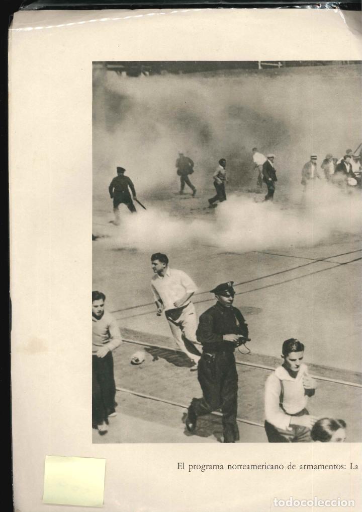 Militaria: II GUERRA MUNDIA POSTER EL PROGRAMA NORTEAMERICANO  DIVISION AZUL.