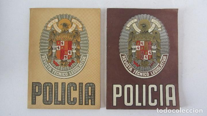 Militaria: POLICIA , REVISTA TECNICO LEGISLATIVA - 1948,49
