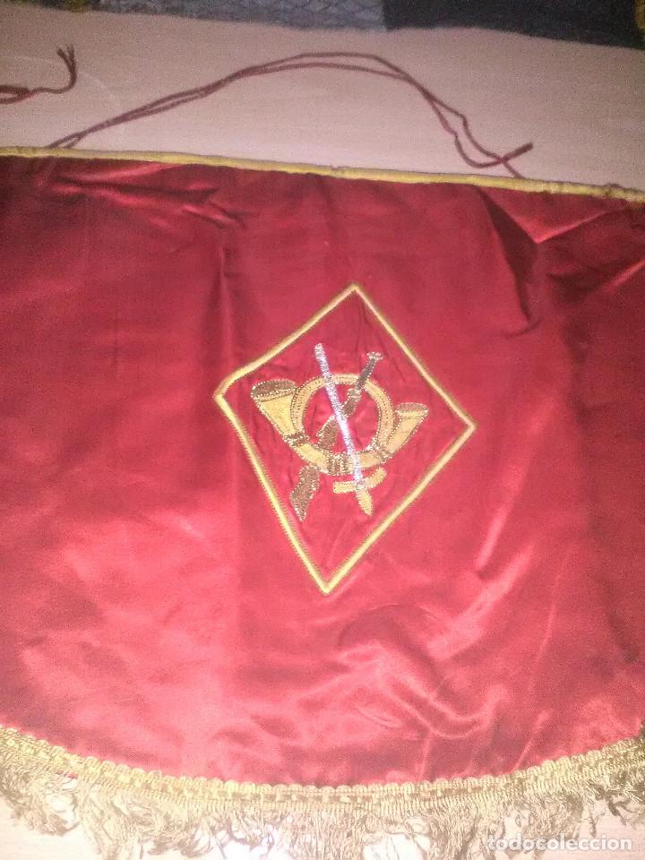 Military Antiques: Pareja de pendones de tambores de Infanteria