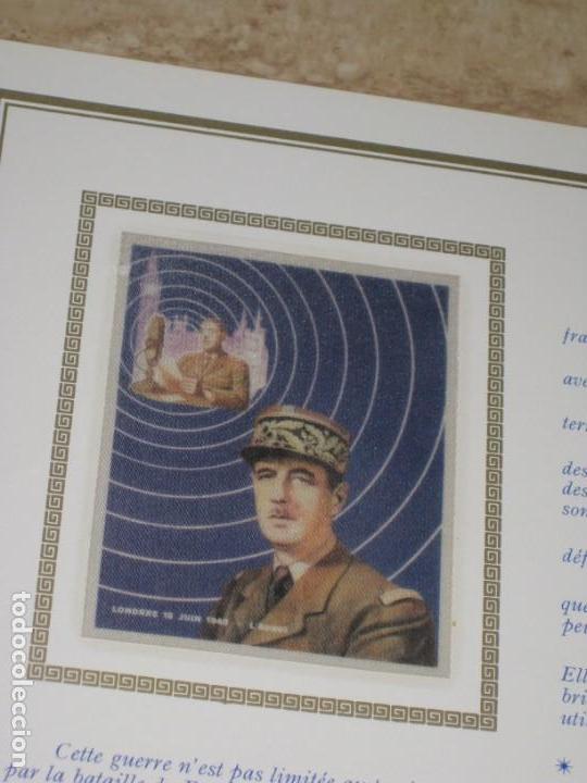 Militaria: Documentos Homenaje al General De Gaulle - Foto 10