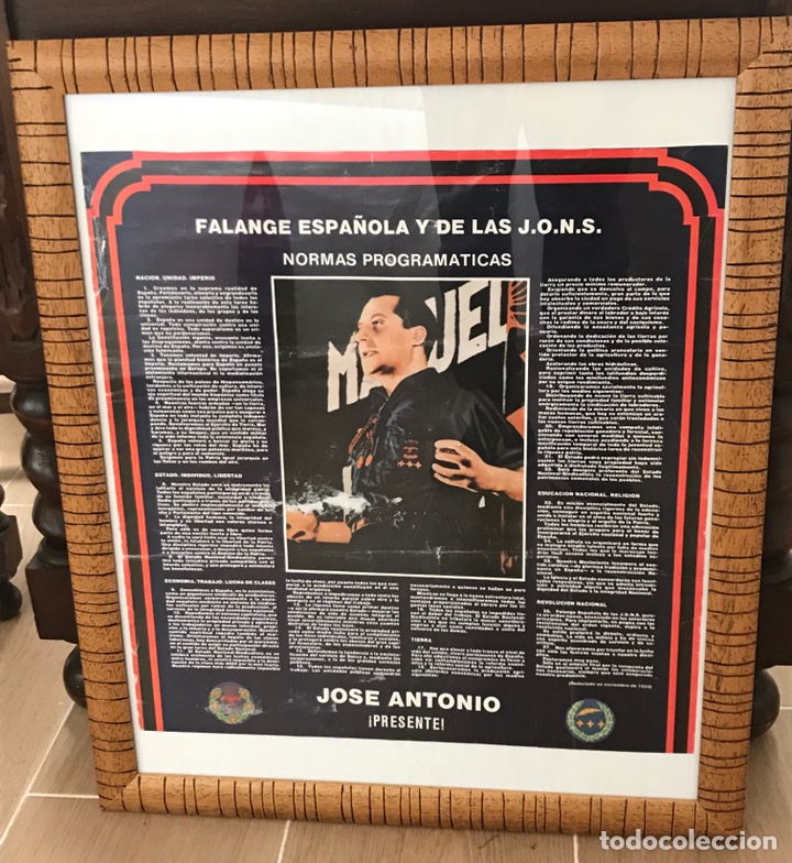 Militaria: CUADRO DE JOS&Eacute; ANTONIO PRIMO DE RIVERA - Foto 1