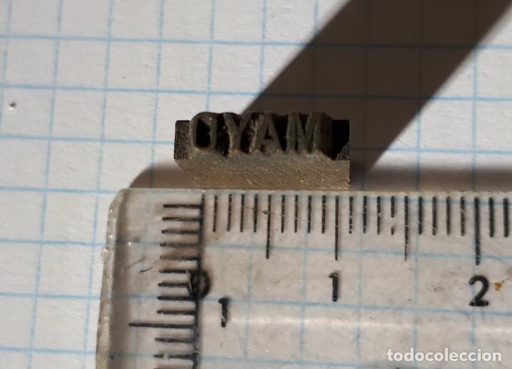 Militaria: Peque&ntilde;o cu&ntilde;o de bronce MAYO - Foto 1