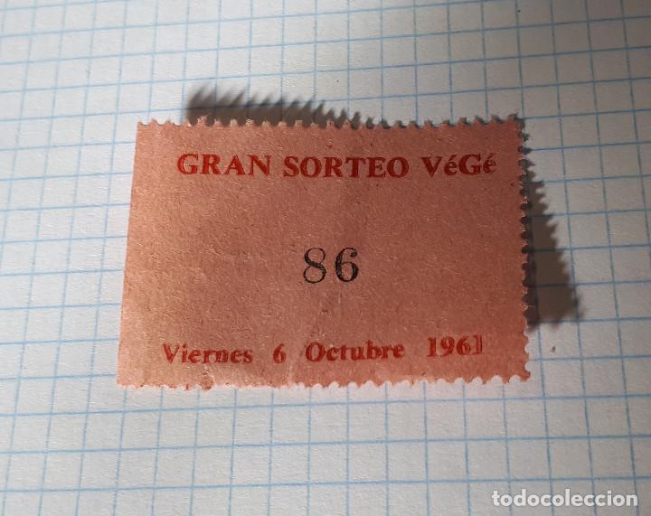 Militaria: Cup&oacute;n Gran sorteo V&eacute;G&eacute;, 1961 - Foto 1