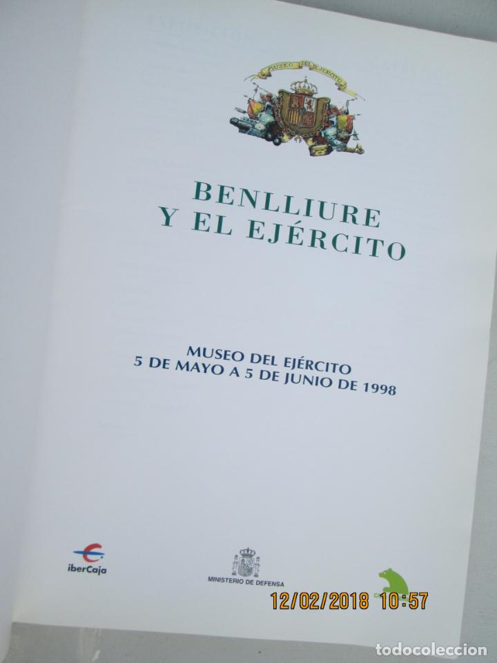 Militaria: BENLLIURE Y EL EJERCITO - MUSEO DE EJERCITO 1998 - MINISTERIO DE DEFENSA - Foto 3