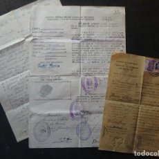 Militaria: (JX-181240)DOCUMENTACIÓN PRESO COMÚN ,PRISIÓN CENTRAL DE SAN MIGUEL DE LOS REYES , VALENCIA . 1941 .