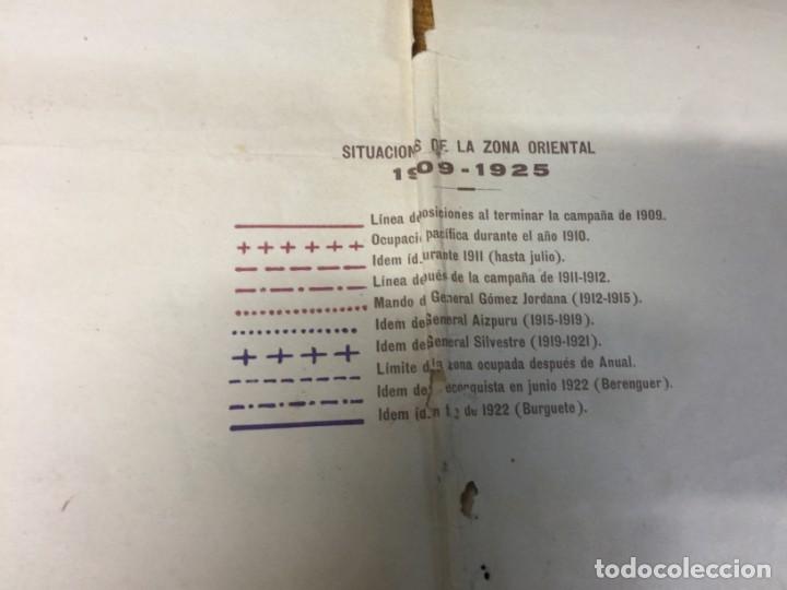 Militaria: ,MAPA GUERRA MARRUECOS - Foto 4