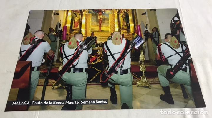 Militaria: LAMINA LEGI&Oacute;N ESPA&Ntilde;OLA. CRISTO DE LA BUENA MUERTE