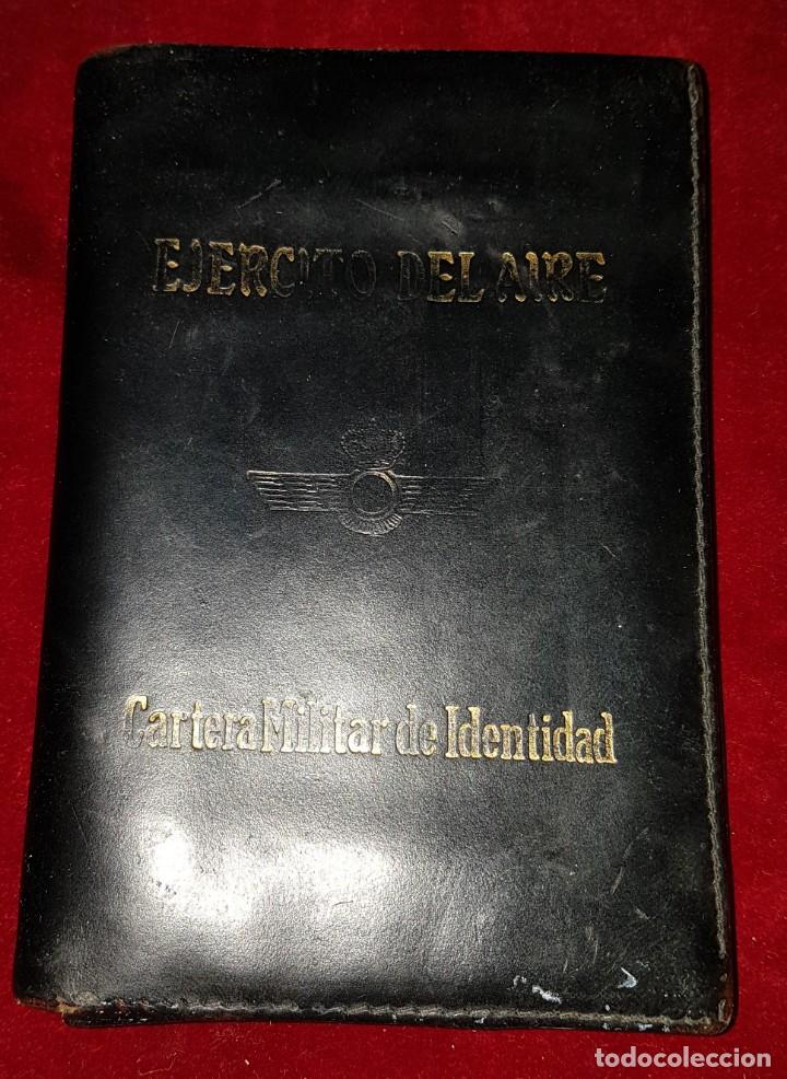 Militaria: Cartera de identidad ejercito del aire - Foto 1