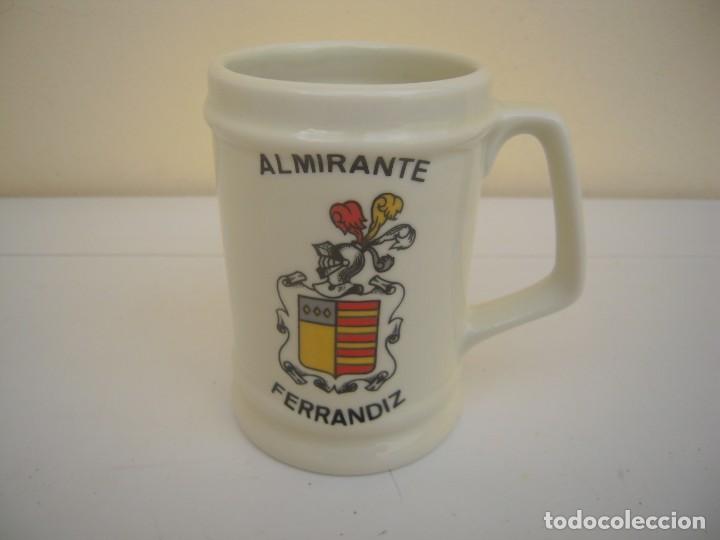 Militaria: taza almirante ferrandiz