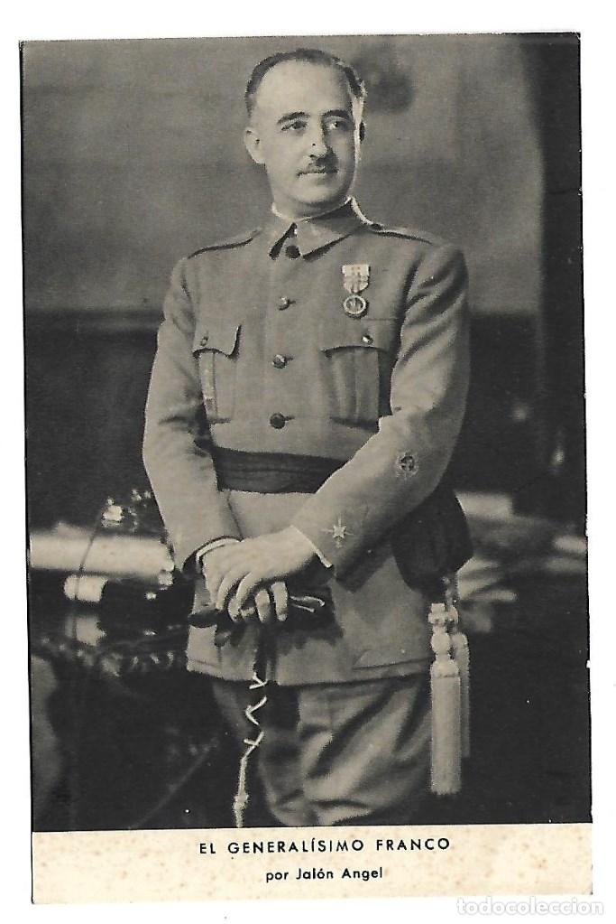 Military Antiques: 2150- EXTRAORDINARIA FOTOGRAFIA POSTAL- DE FRANCO- NUEVA SIN CIRCULAR