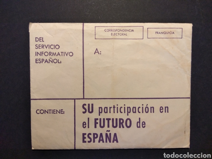 Militaria: Material refer&eacute;ndum nacional 1966 - Foto 5