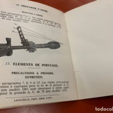 Militaria: ANTIGUO MANUAL O GUIA DE GRANADAS DE FUSIL ANTICARRO ANTITANQUE. 1A EDICION 1964. RARO. Lote 167499772