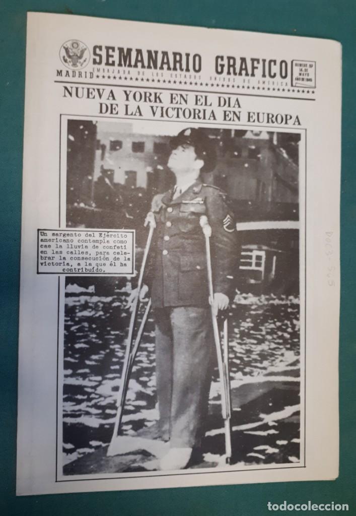 Militaria: Semanario Gr&aacute;fico, n&ordm; 97, mayo 1945