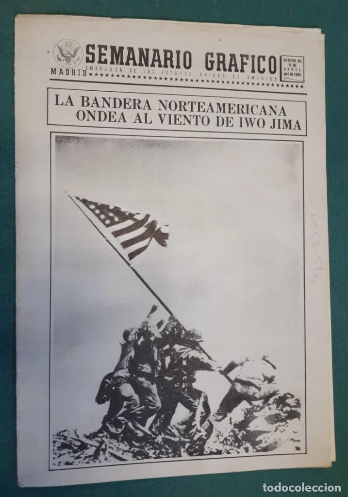 Militaria: Semanario Gr&aacute;fico, n&ordm; 92, abril 1945