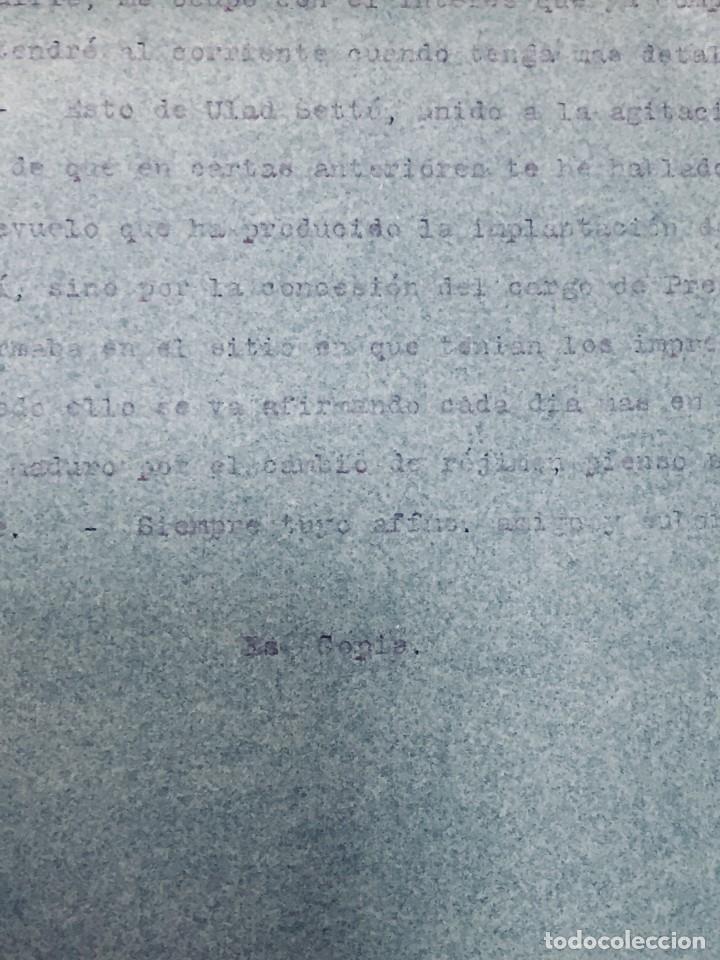 Militaria: DOCUMENTO MILITAR MELILLA 1920 - Foto 3