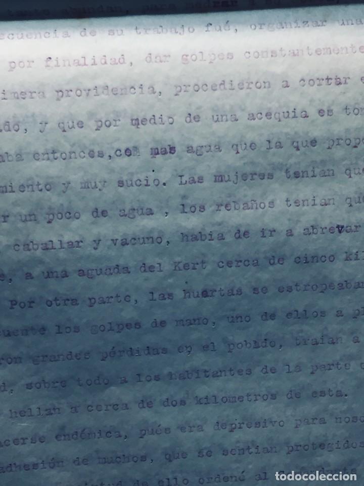 Militaria: DOCUMENTO MILITAR MELILLA 1920 - Foto 12