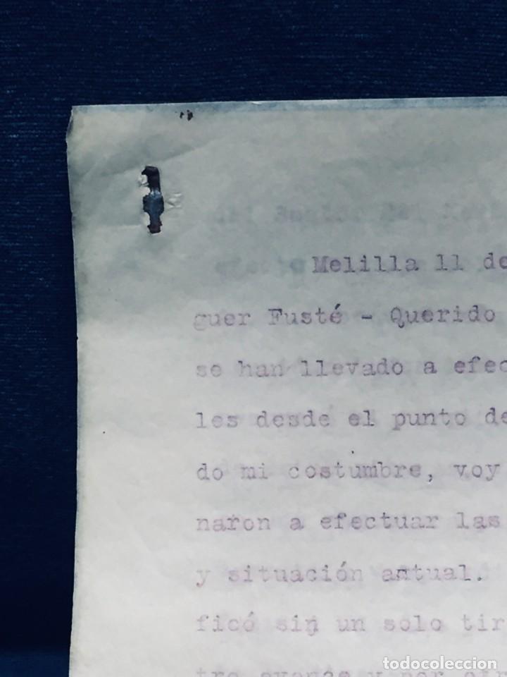 Militaria: DOCUMENTO MILITAR MELILLA 1920 - Foto 16