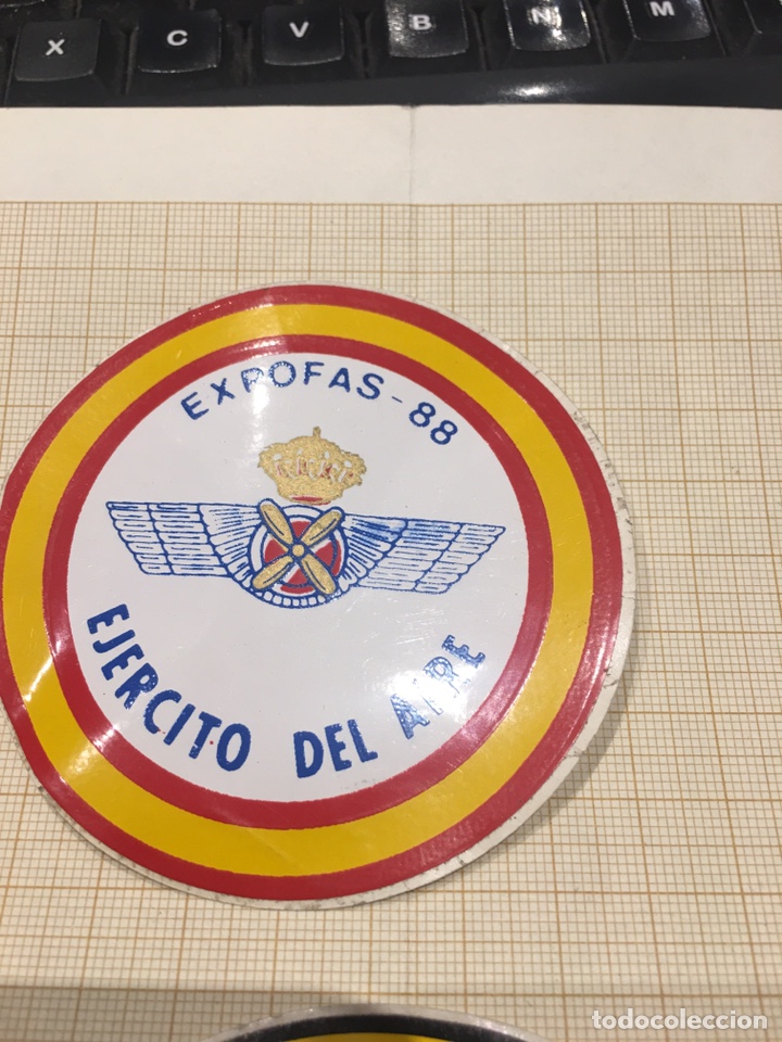 Militaria: 4 Pegatinas del Ej&eacute;rcito del Aire - Foto 3