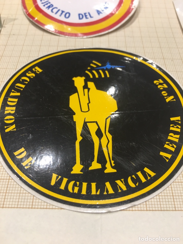 Militaria: 4 Pegatinas del Ej&eacute;rcito del Aire - Foto 5