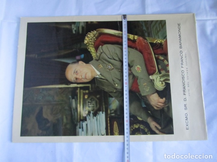 Militaria: P&oacute;ster de Francisco Franco - Foto 6