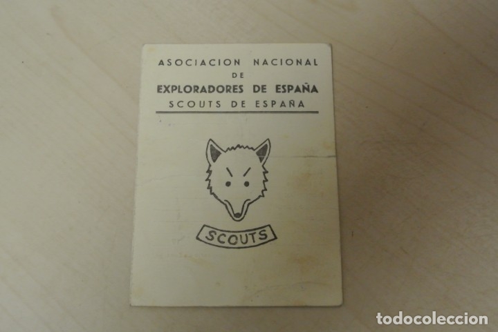 Militaria: CARNET ASOCIACION NACIONAL DE EXPLORADORES DE ESPA&Ntilde;A ,SCOUT DE ESPA&Ntilde;A , MURCIA