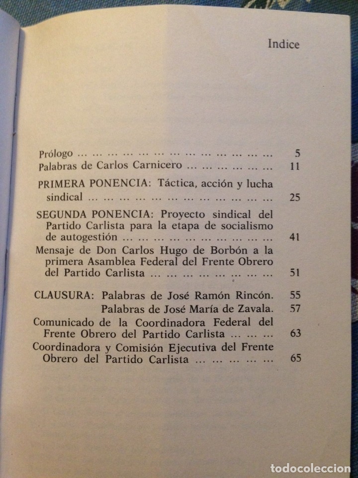 Militaria: ASAMBLEA FEDERAL DEL FRENTE OBRERO DEL PARTIDO CARLISTA - 1977- CARLISMO REQUETES - Foto 3 - 176777614