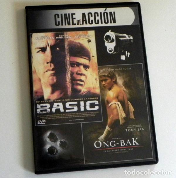 Militaria: DVD PEL&Iacute;CULAS BASIC ONG-BAK SUSPENSE ACCI&Oacute;N LUCHA EJ&Eacute;RCITO JOHN TRAVOLTA SAMUEL L JACKSON JAA RIBISI