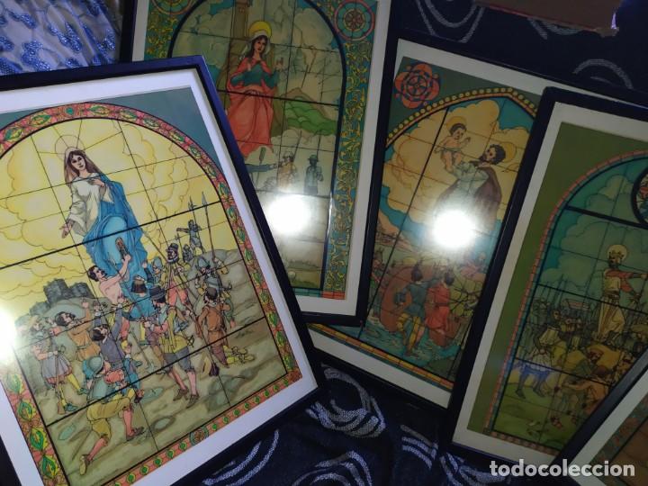 Militaria: SERI LITOGRAF&Iacute;A FEDERICO BLANCO INMACULADA CONCEPCI&Oacute;N SANTA TERESA SAN CRIST&Oacute;BAL SAN FERNANDO