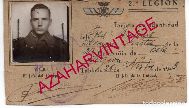 Militaria: AVIACION : CARNET DE TROPAS DE AVIACION DE LA 2 &ordf; LEGION . TABLADA ( SEVILLA ) , 1943