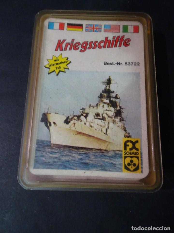 Militaria: BARAJA KRIEGSSCHIFFE, SCHMID 32 CARTAS, FOTOS DE BARCOS DE GUERRA , VER FOTOS
