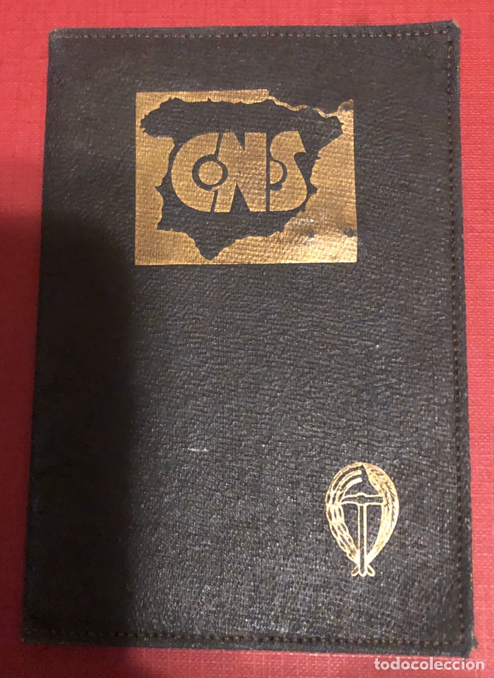 Militaria: Carnet CNS. Central Nacional Sindicalista. Barcelona.