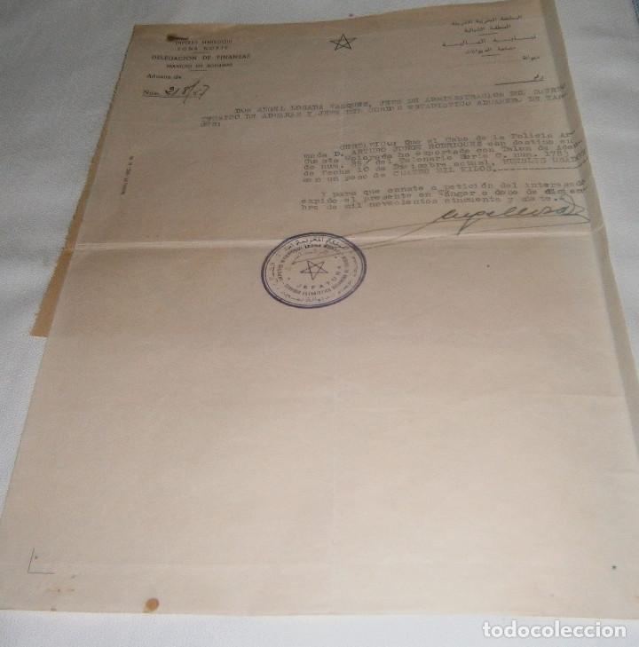 Military Antiques: delegacion de finanzas servicio aduanas imperio marroqui