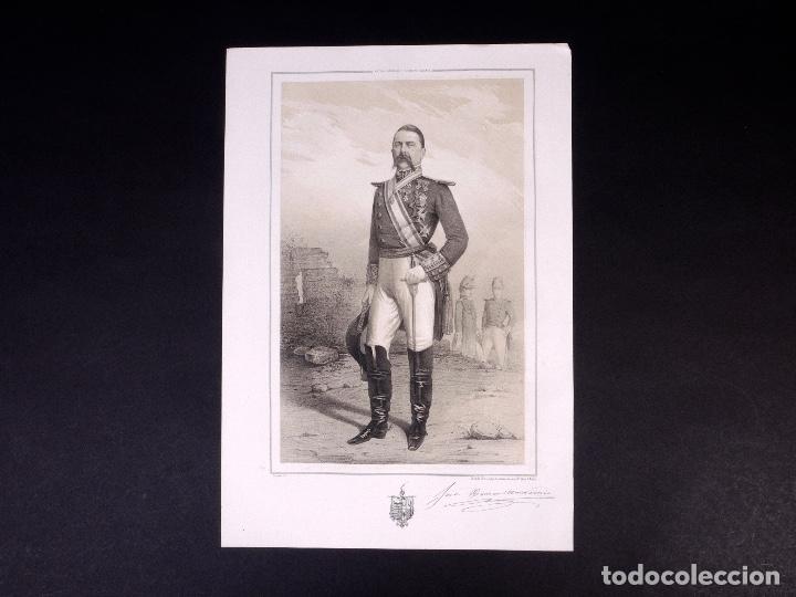 Military Antiques: MILITAR D. JOS&Eacute; RAM&Oacute;N MACKENNA. BRIGADIER DE  CABALLER&Iacute;A 1851