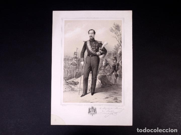 Military Antiques: MILITAR D. MARQU&Eacute;S DE MONREAL Y DE SANTIAGO. MARISCAL DE CAMPO 1854