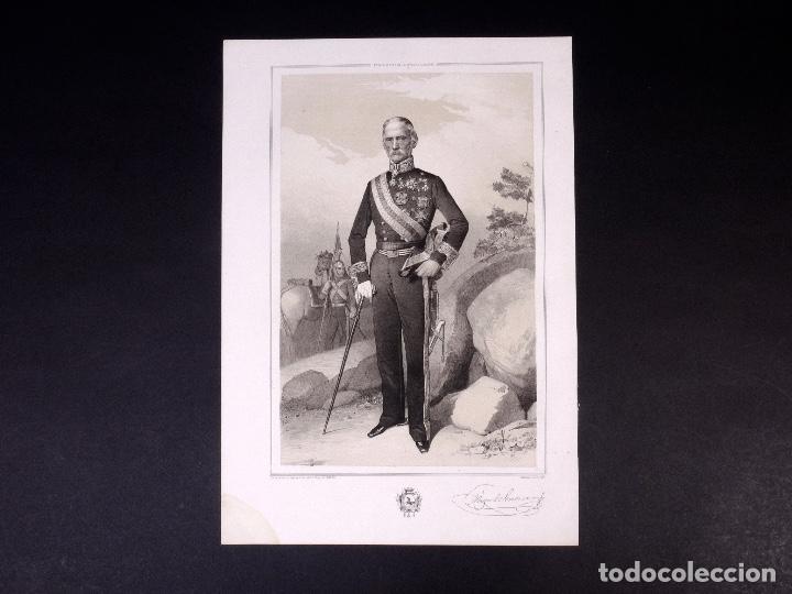 Military Antiques: MILITAR D. MIGUEL DE SENOSIAIN. MARISCAL DE CAMPO 1845