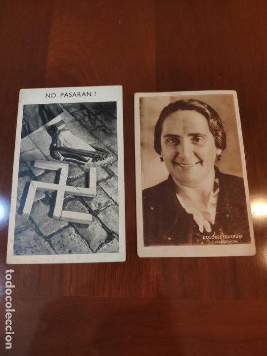 Militaria: Dos postales guerra civil espa&ntilde;ola