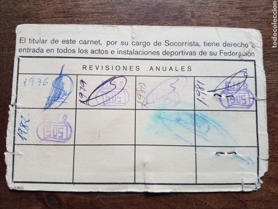 Militaria: Carnet Socorrista 1975 - Foto 2