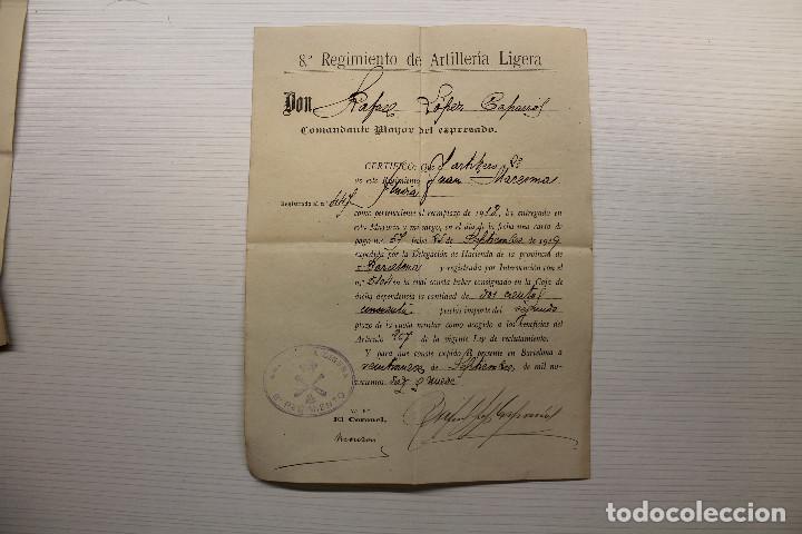Military Antiques: PAGO CUOTA PARA EVITAR SERVICIO MILITAR, 1919