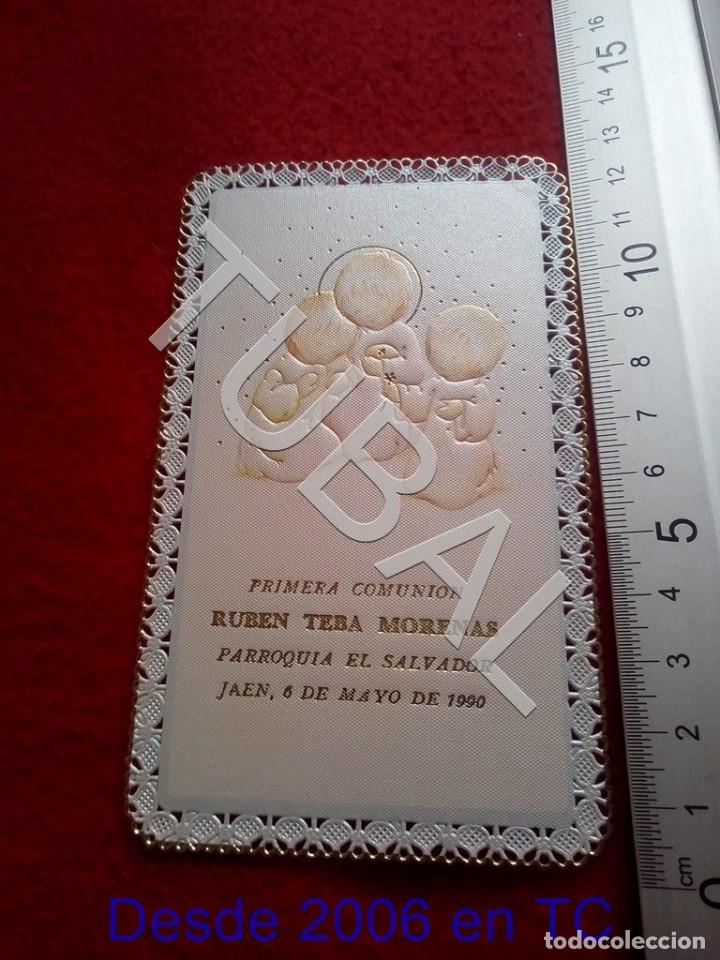 Military Antiques: TUBAL JAEN PARROQUIA DEL SALVADOR ESTAMPA RECORDATORIO B69