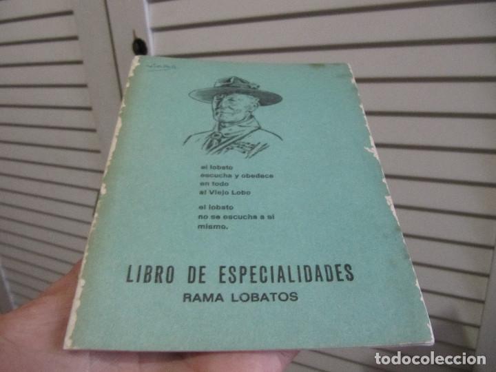 Militaria: LIBRO ESPECIALIDADES RAMA LOBATOS-1972-ESCULTISMO-BADEN POWELL