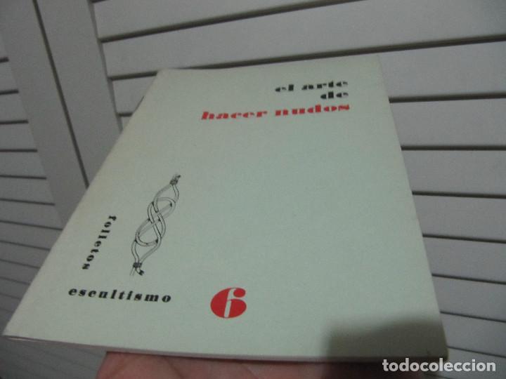 Military Antiques: EL ARTE DE HACER NUDOS-FOLLETOS ESCULTISMO 6