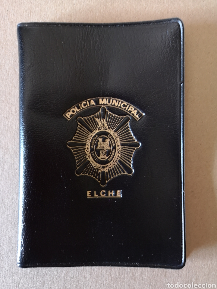 Military Antiques: Cartera Portadocumentos Polic&iacute;a Municipal Elche