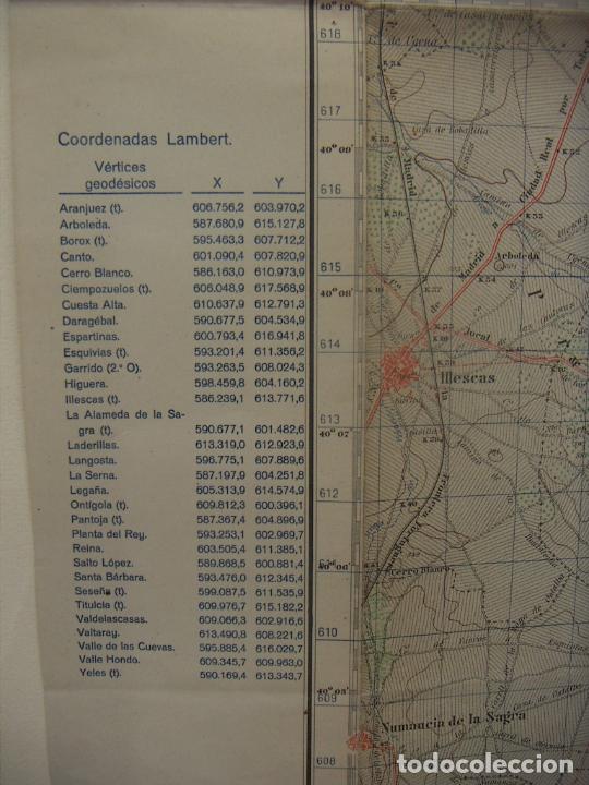 Militaria: MAPA DE ARANJUEZ 1&ordf; EDICION 1944 - Foto 2
