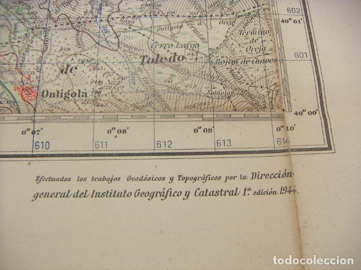 Militaria: MAPA DE ARANJUEZ 1&ordf; EDICION 1944 - Foto 5