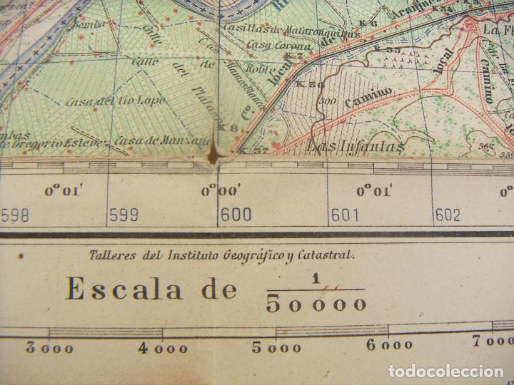 Militaria: MAPA DE ARANJUEZ 1&ordf; EDICION 1944 - Foto 6
