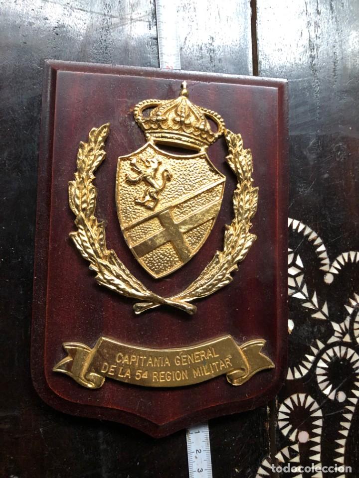 Militaria: METOPA MILITAR BRONCE - Foto 1