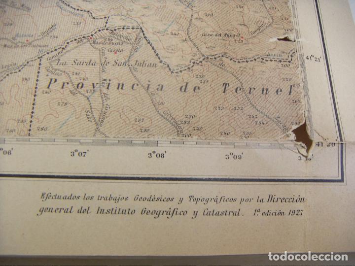 Militaria: MAPA DE PINA 1&ordf; EDICION 1927 - Foto 3