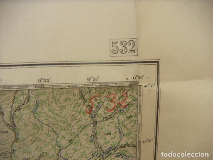 Militaria: MAPA DE LAS NAVAS DEL MARQUES 1&ordf; EDICION 1940 - Foto 4