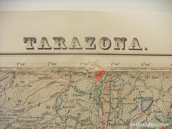 Militaria: MAPA DE TARAZONA 1&ordf; EDICION 1932 - Foto 4