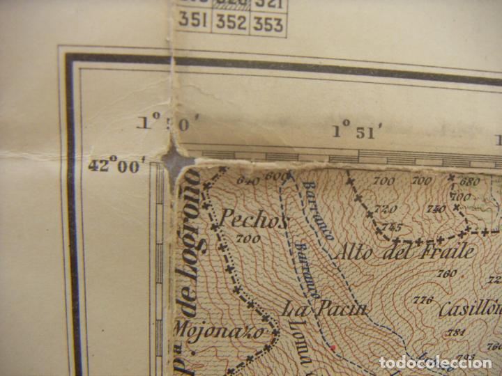Militaria: MAPA DE TARAZONA 1&ordf; EDICION 1932 - Foto 7